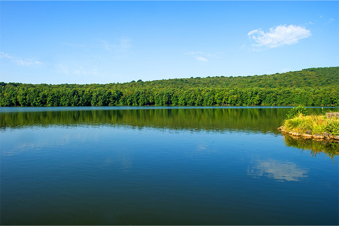 lac des Vieilles Forges, Les Mazures